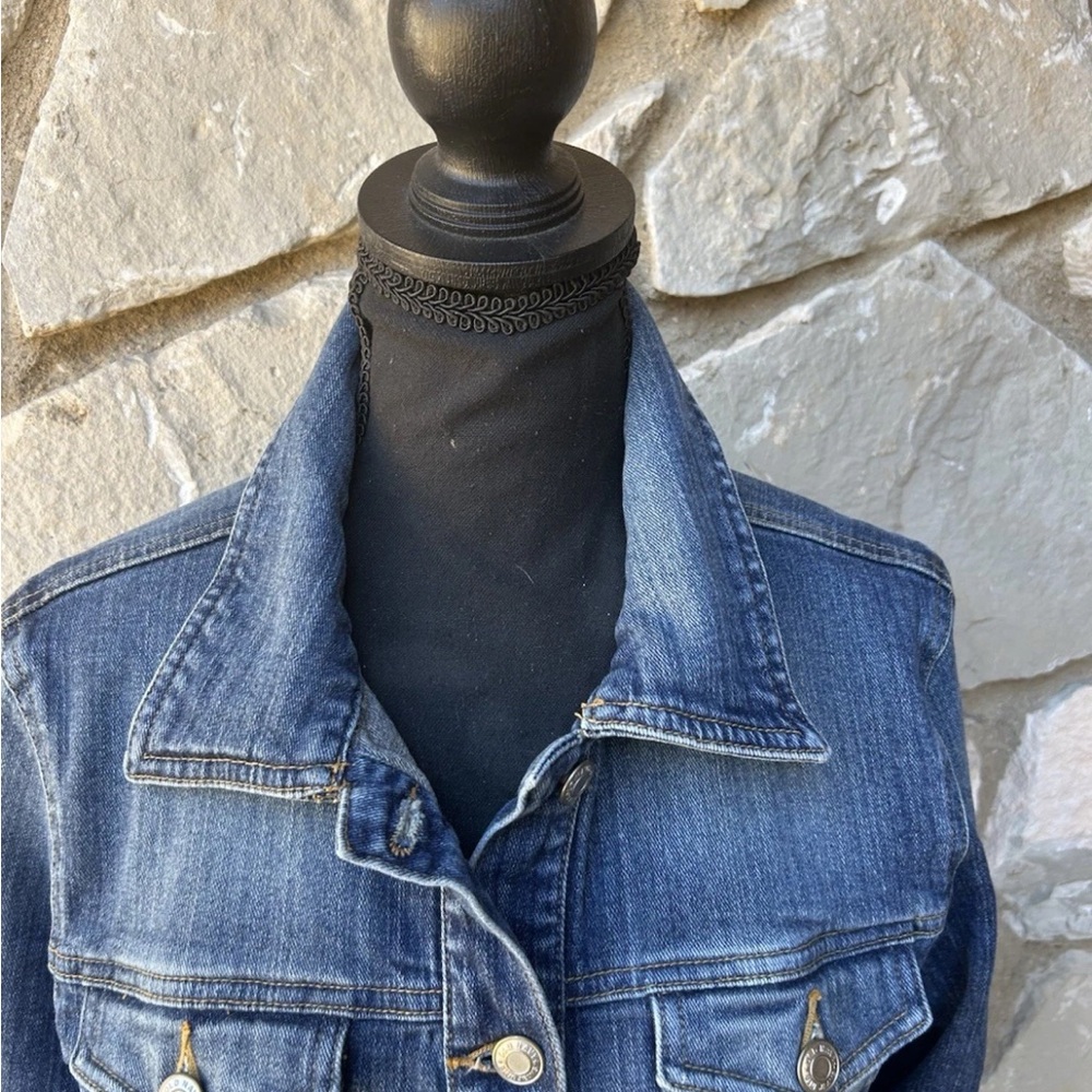 Old Navy Y2K Vintage Womens Denim‎ Jacket Size Medium Excellent Condition - Picture 6 of 9